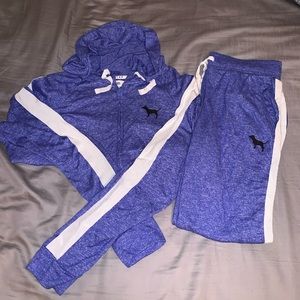 PINK Cozy Full Zip & Bottoms